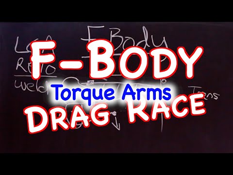 F-Body Torque Arm Drag Racing