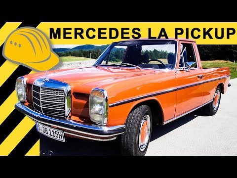 X-KLASSE Urahn? Probefahrt im Mercedes /8 W115 'La Pickup' 220D Diesel