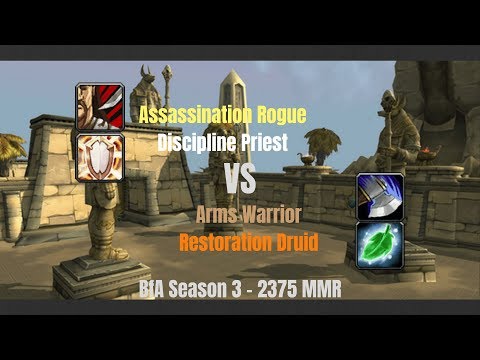 Assassination Rogue PvP 8.2.5 - Arms have good pressure... What about Assa ?