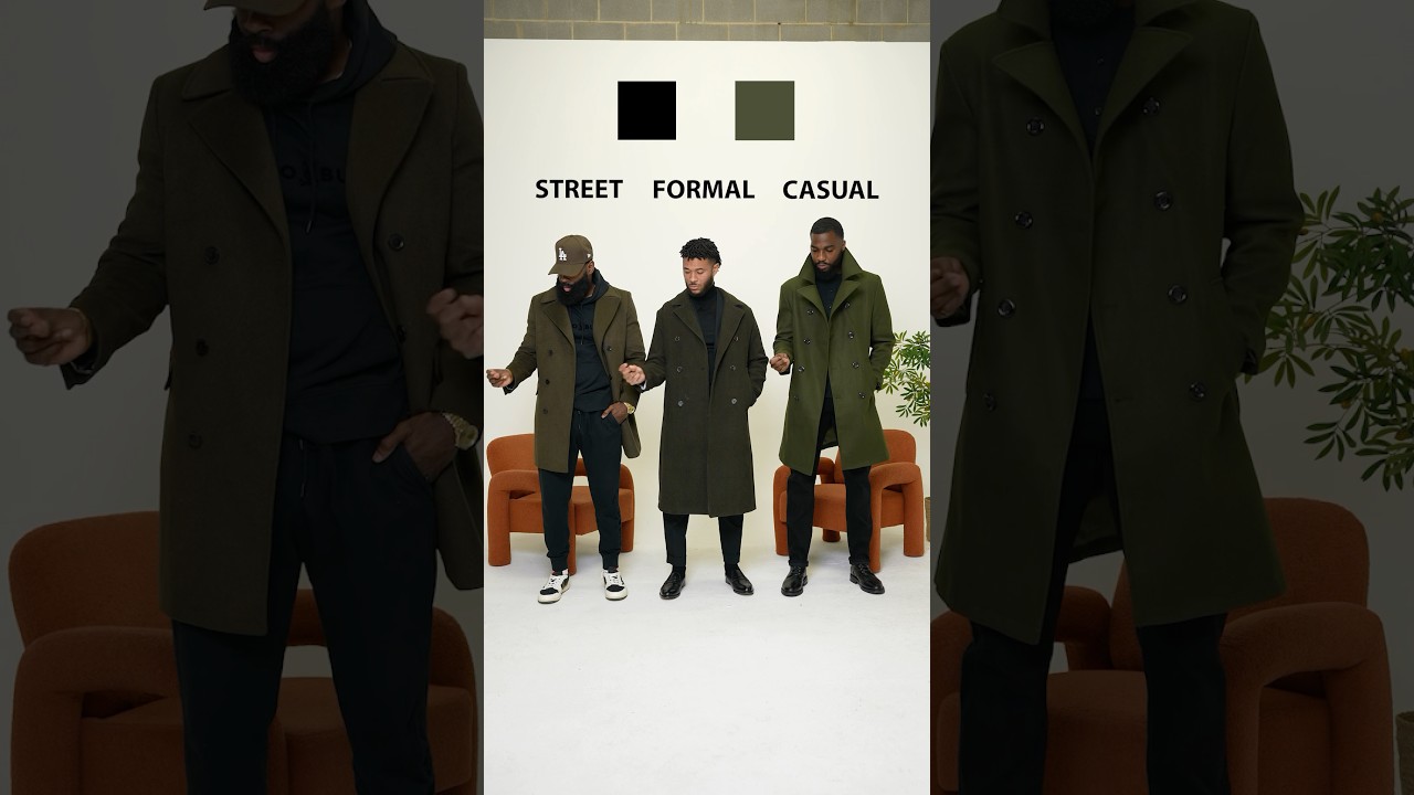 6 Overcoat Color Combinations with @MrrLittle @QueyounStyle