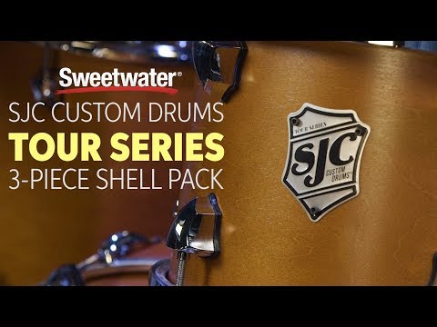 SJC Custom Drums Tour Series 3-piece Shell Pack Review