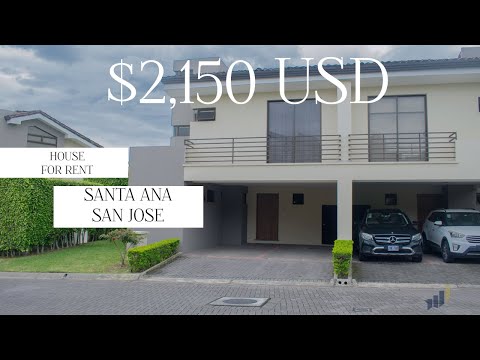 House Tour | House FOR RENT $2,150 USD | Santa Ana, San Jose | Costa Rica Real Estate