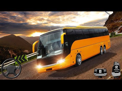 Uphill Off Road Bus Driving Simulator - Bus Games