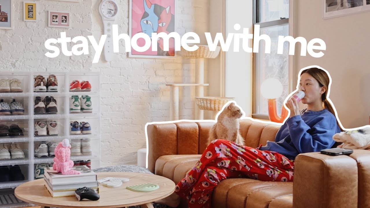 紐約日常🍎居家辦公一日流水帳👩🏻‍💻瑣碎到有點不好意思的一集：）