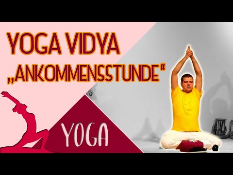 Yoga Vidya "Ankommensstunde" mit Mahavira - Yogastunde Mittelstufe Live - 16:30 Uhr 29.01.2021