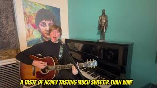 The Beatles &quot; A Taste Of Honey &quot; guitar cover by Logan Paul Murphy