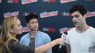 Harry Shum Jr. and Matthew Daddario 'Shadowhunters' Interview