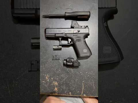 How To Install The Streamlight TLR-7A/X Weapon Mounted Flash On Your Glock Pistol/Handgun #edc