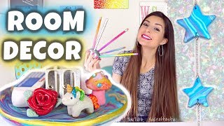 DIY ROOM DECOR with POLYMER CLAY // 3 Easy Ideas