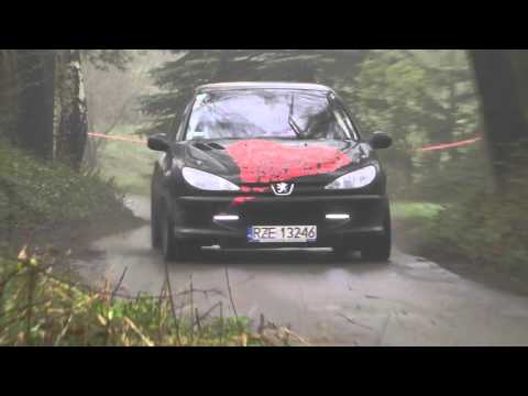 Krzysztof Przywara /Magdalena Grabowska - Peugeot 206 GTi - KJS 4 Rajd Krośnieński 10-04-2016 Krosno