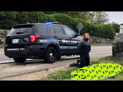 SURFING ILLEGAL POINT BREAK in NEW ENGLAND?