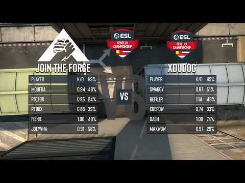[ESL Benelux - ENG] xDuDOG vs. Join The Force NL - ESL Benelux Championships - Caster: @wH1TEcasts