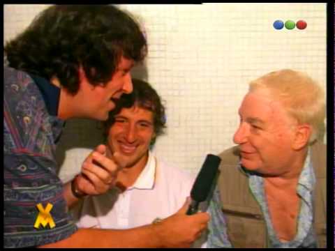 Los Korol en River vs Boca, junto a los jugadores - Videomatch 97