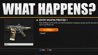 Black Ops 3 - What Happens When You Prestige Your Weapon? (Prestiging My ICR-1)
