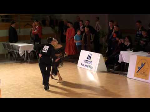 Latvia Open 2011 WDSF International Open LA Artem Lazarev - Ekaterina Isakovich final pasodoble