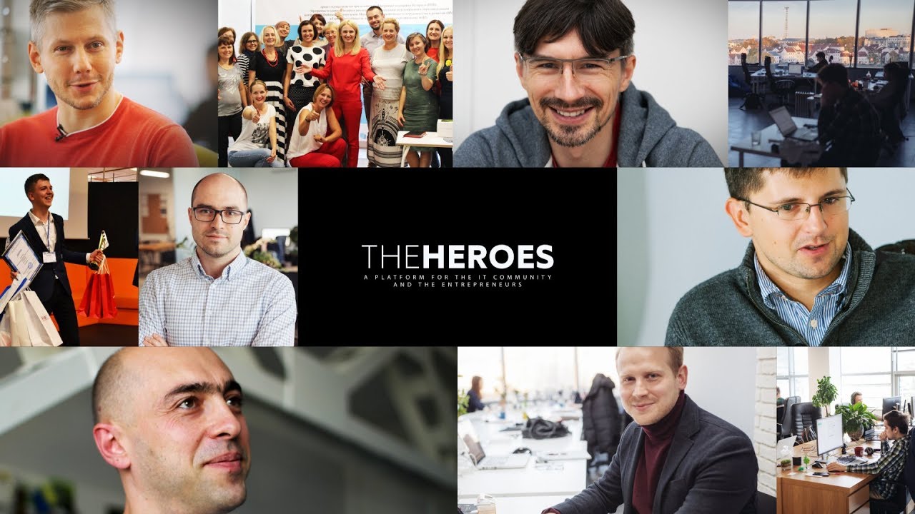 Let's get acquainted: The Heroes is a platform for IT community and entrepreneurs.