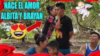 EL BESO ENTRE BRAYAN Y ALBITA- Habrá amor? / DIVERTIDO JUEGO- VERDAD O RETO- Playa el Saite pt 5