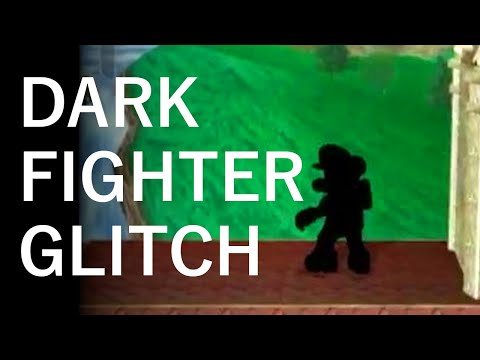 Super Smash Bros. Melee - Dark Character Glitch