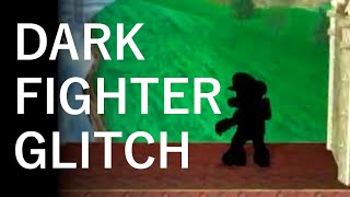 Super Smash Bros. Melee - Dark Character Glitch