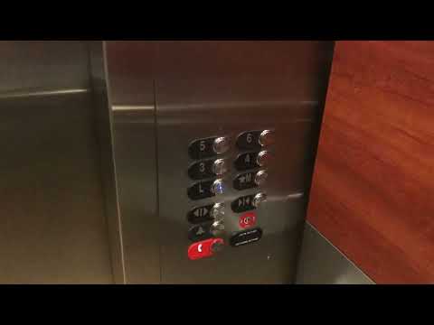 Dover SPF/Otis Elevonic 411M main elevators - Maag Library - Youngstown State University - OH