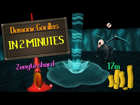 Demonic Gorillas in 2 Minutes (OSRS GUIDE)