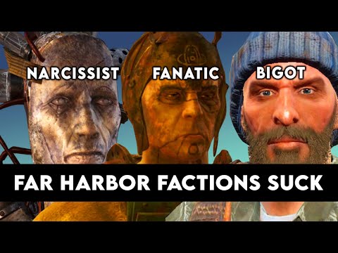 Why Fallout 4: Far Harbor factions suck: explained and analyzed.