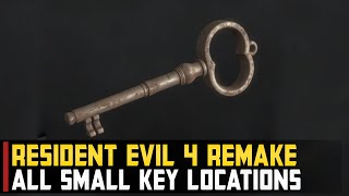 All Small Key Locations | Resident Evil 4 Remake (All Locked Drawers)