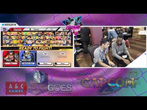 Canada Cup Gaming 2016 - San (Ike) vs Yoh (Sheik) - SSB4 LR6