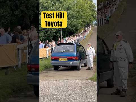 Thumbnail for Toyota Previa family machine takes on the test hill at Brooklands Museum! #automobile #fast by Automobile, Toyota, video, Car, Toyota Previa, Toyota MOB, vide
