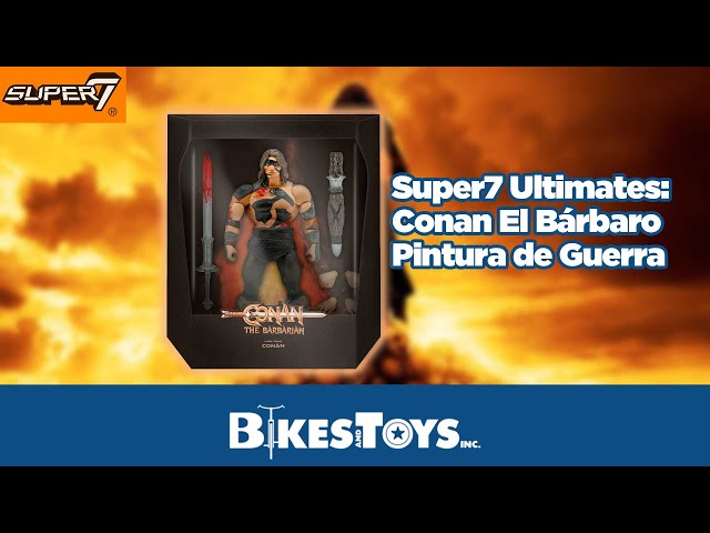 Vídeo relacionado con Super7 Conan The Barbarian War Paint Valeria - Figura de acción de Conan de 3.75 Pulgadas con Accesorio de película clásica Coleccionable y Juguetes Retro