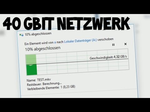 Günstiges 40 Gbit Netzwerk - Mellanox ConnectX-3 VPI [Deutsch/German]