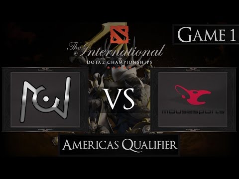 Dota 2 The International 2015 Unknown vs Mousesports