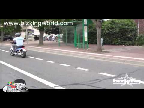 C.N.L SKULL RIDER 91 - MOTO DANGEROUS VIDEO STUNT - PART.1