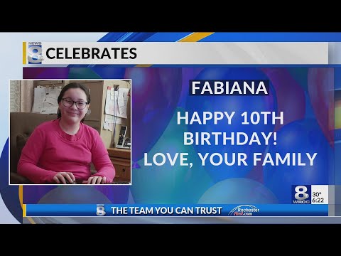 News 8 Celebrates: Happy birthday to Fabiana and Alisa!