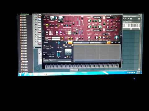 Quick sample using FL Harmor and Sytrus