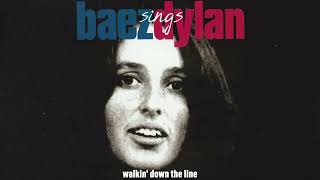 Joan Baez - Walkin' Down The Line (Official Visualizer) - from "Baez Sings Dylan"