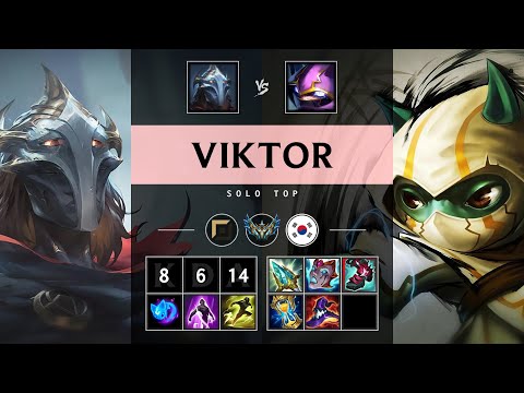 Viktor Top vs Kennen - KR Challenger Patch 25.09