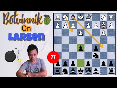 Trucchi sporchi di scacchi 77 (Bomba Botvinnik su Larsen)
