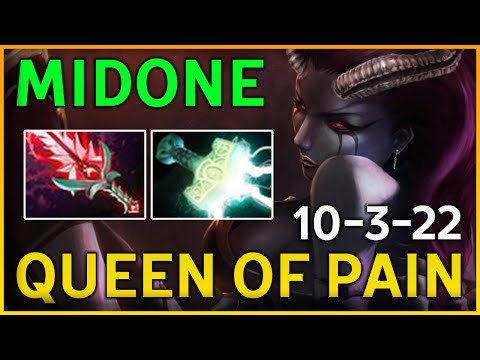 MidOne 8K MMR Mid Queen of Pain | Dota 2 VOD Full Game Pro Guide Gameplay