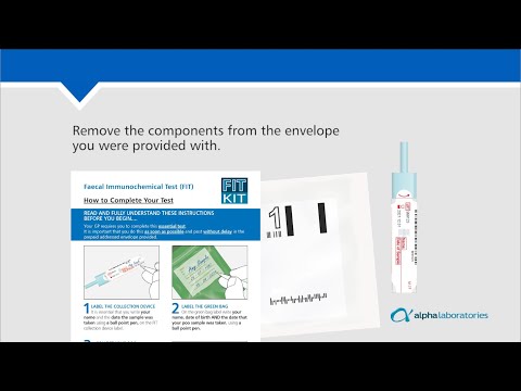 How to Collect Your Faecal Immunochemical Test (FIT) Sample