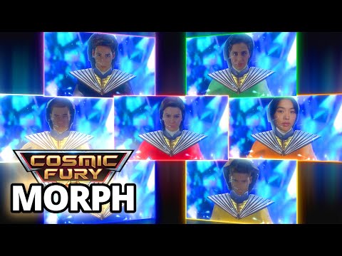 Power Rangers COSMIC FURY -  FIRST MORPH
