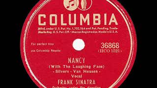 1945 HITS ARCHIVE: Nancy (With The Laughing Face) - Frank Sinatra (the hit single version)