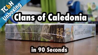 Unboxing Clans of Caledonia in 90 Seconds