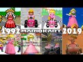 Evolution Of 1st Place Princess Peach In Mario Kart Games 1992 2019