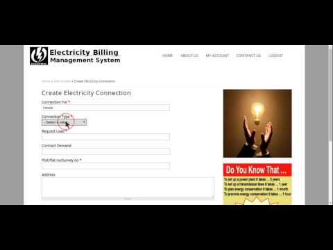 Electricity Billing System Advance | PHP and MySQL Project Source Code | PHP MySQL CRUD Project