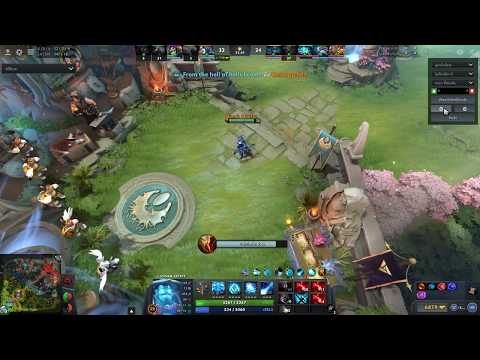 Storm Spirit Fountain Snipe 7.20