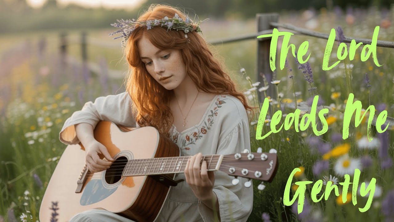 The Lord Leads me gently, Powerful Gospel Worship Song 2025 Official Lyric Christian Music