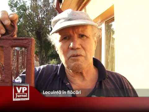 Locuință în flăcări