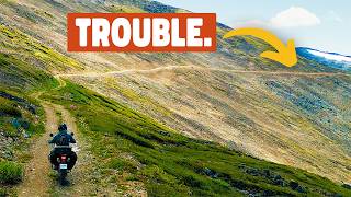 This mountain was TOO MUCH for my Motorcycle 🇨🇦 | Ep 20
