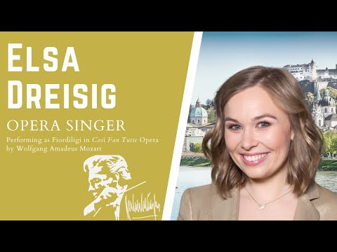 Karajan | Interview with Elsa Dreisig as Fiordiligi in Così fan Tutte.